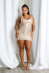 Feel confident Shiny Sexy Mini Dress